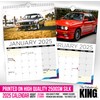 The Calendar King // Beemer e30-2025 Wall Calendar (Full Colour,