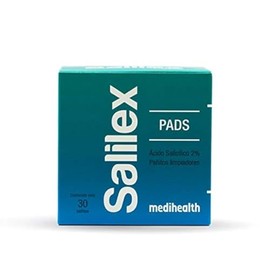 Salilex Pads | Almohadillas Faciales Dermolimpiadoras | Libres de Jabon | Para Piel Grasa Con Tendencia a Acné, Ayuda a Limpiar Poros Abiertos y Reducir Imperfecciones | 30 almohadillas