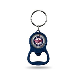 Rico Twins Navy Bottle Opener Keytag BOC4601NV Twins Navy Bottle Opener Keytag