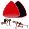 2 x Dual Sided Gliding Discs Exercise Sliders Core Sliders
