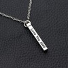 I Love You 3000 Necklace for Women Men Dad Mum