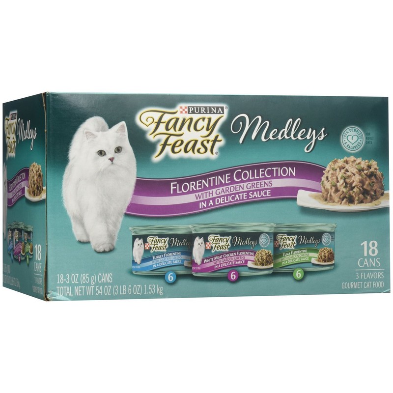 Fancy Feast Purina Medleys Cat Food Variety Pack - Florentine