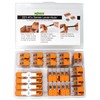 WAGO 221 Lever Nuts 28pc Compact Splicing Wire Connector Assortment