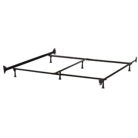 Hillsdale Queen/King Metal Bed Frame, Black
