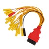 16 Pin Jumper Cable Safe Connection Female OBD Connector Diagnostic