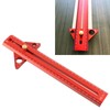 Woodworking T Track Ruler Multifunctional Aluminum Alloy Portable Wood Measuring