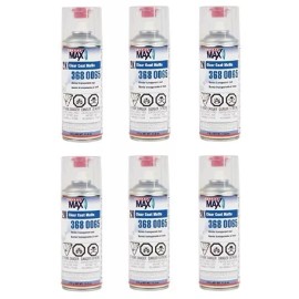 SprayMax 3680065 2K Matte Clear Coat USC Aerosol Spray Clearcoat (6 Pack)
