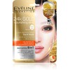 Eveline Cosmetics Intensively revitalising mask with gold on the fabric