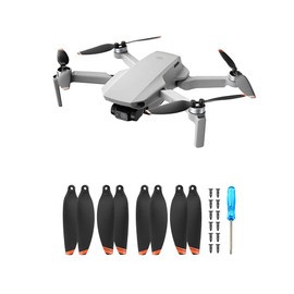 Tiardey Propellers,Original Accessory Part for Mini 2 Replacement Low-Noise and Quick-Release Blades(Orange edge)