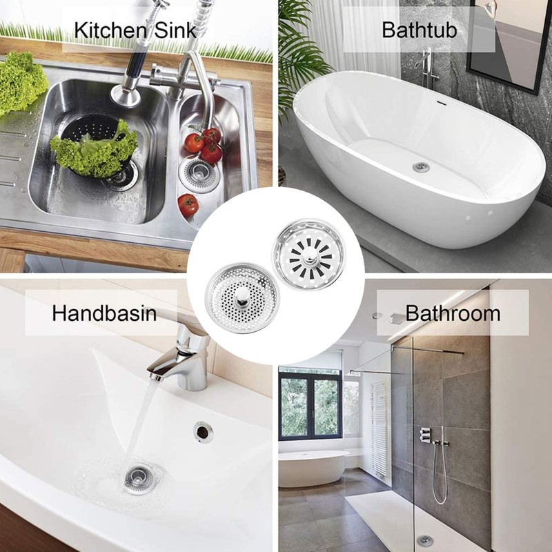 iplusmile Sink Drain Plug Dish Drain Drain Drain 3.1 inches