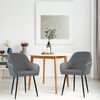 Dining Chair Slipcover Set of 2 Elastic Chair Covers with