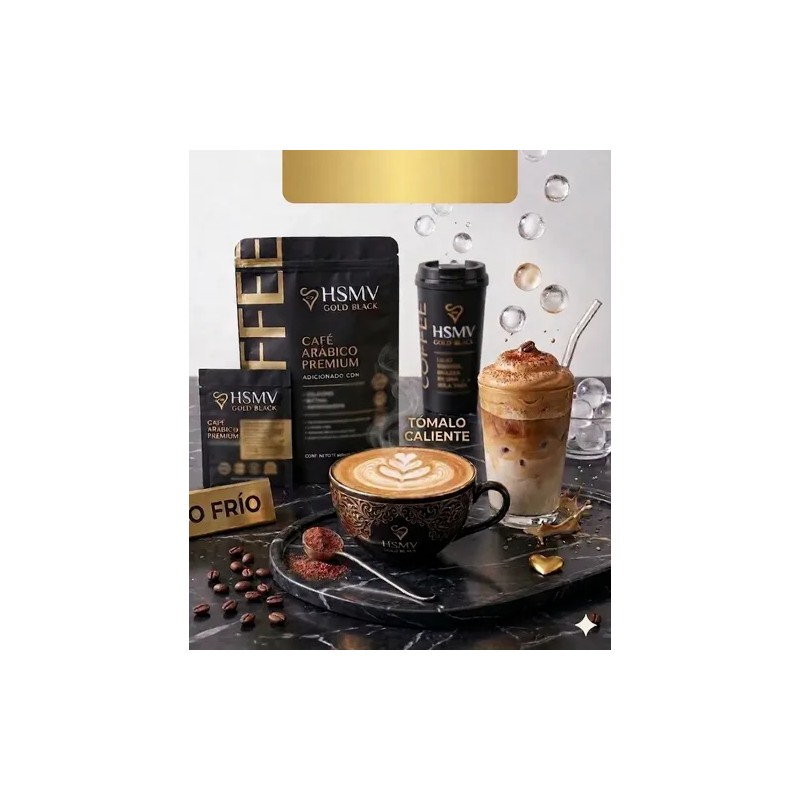 Café Hsmvcon 17 Ingredientes Mct Probióticos Colágeno Y Más