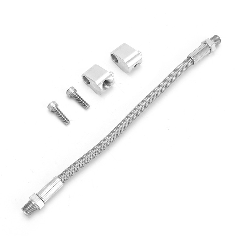 Cylinder Head Coolant Steam Port Crossover Hose Kit Replacement for