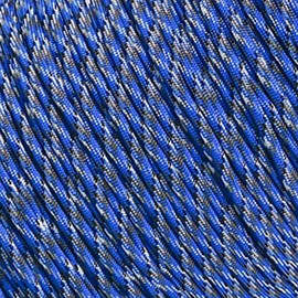 West Coast Paracord Camo Color Nylon Military Paracord 550 Type III 7 Strand Utility Cord Rope - 100 Foot Hanks (Blue Camo)