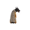Dog Clothing,Pet Winter Thickened Warm Four-Legged Jumpsuit with Zipper D-ring