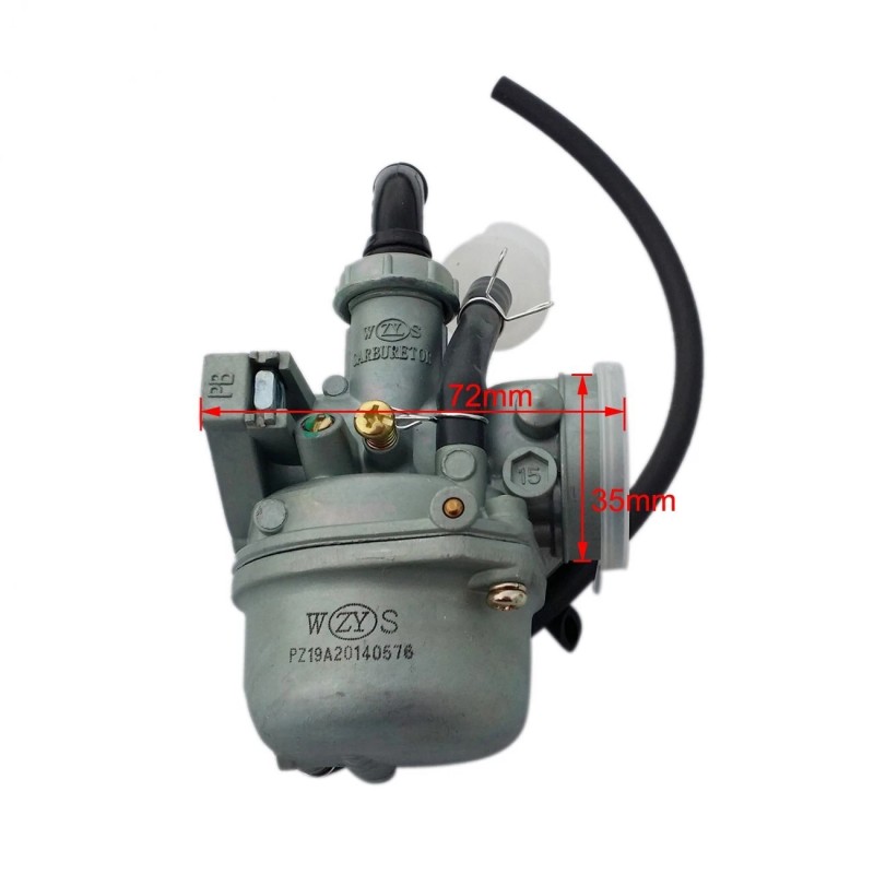 Mikuni VM16 19mm Round Slide Carburetor + 35mm Air Filter