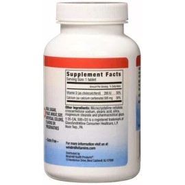 Windmill Comparables by Windmill Calcium 500mg with Vitamin D3 Supplement Tablets 120 Ct