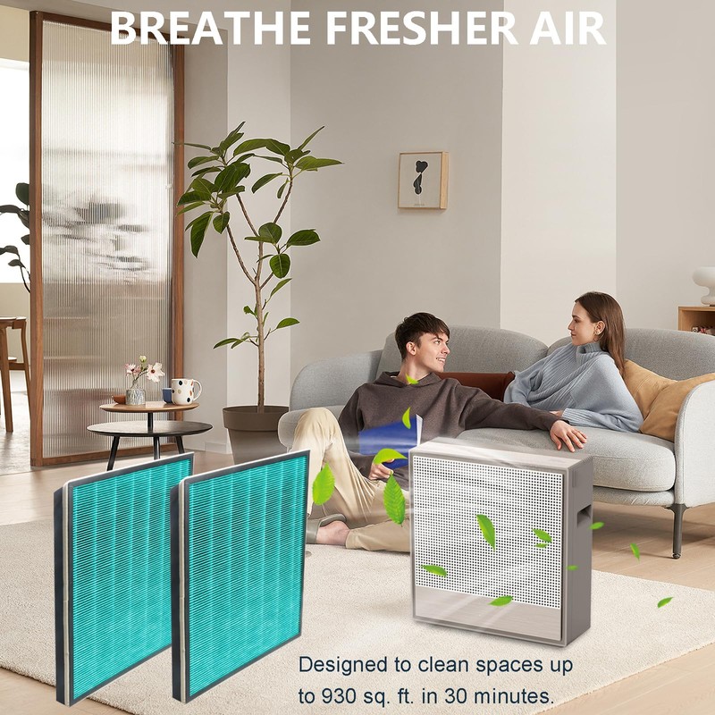 2 Pack 250/250S Air Purifier Replacement Filter Compatible with Coway