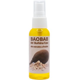 Burkina Faso reines Baobab-Öl (50 ml) für Gesicht und Körper, unraffiniert, kaltgepresst, Anti-Aging-Wirkung durch den hohen Gehalt an Vitamin E. Fair-Trade.