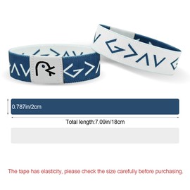 heqxwl Bible Verse Bracelets,Wearable Bible Bracelet with NFC,Daily Bible Verse Bracelet Wristbands for Women Men Teens Inspirational Religious Gifts