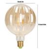 4W G125 Antique Bulb E27 WatermelonShape LED Filament Lamp Home