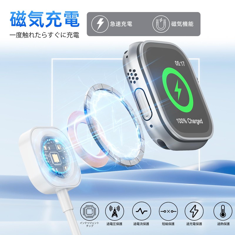 4 in 2 charging cable white