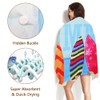 YDHfdc Beach Towel, Microfibre Lightweight Beach Towel, Super Absorbent Bath