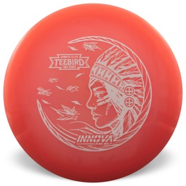 Innova Proto Glow Champion Teebird Disc Golf Driver – Glow in The Dark Disc Golf Driver Jen Allen Tour Series 173-175g (Colors Will Vary)