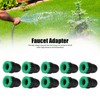 10Pcs Garden Hose Adapter G1/2in G3/4in Faucet Connector Fittings Irrigation