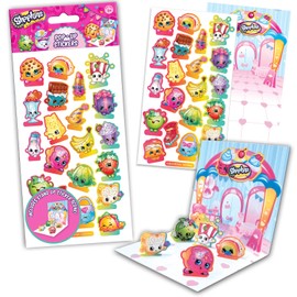 Paper Projects 01.70.27.001 Shopkins Pop-Up Sticker Pack, Multi-Coloured