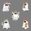 Halloween Ghost Party Banner, Here for the Boos Glitter Banner