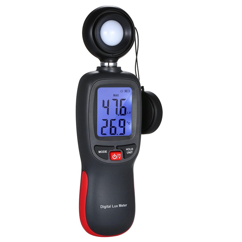YaSao Digital Lux Meter LCD Display Handheld Illuminometer Mini Luminometer