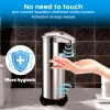 Unbranded Touch-Free Rechargeable Soap Pump Dispenser Auto Handfree Sensor Stainless