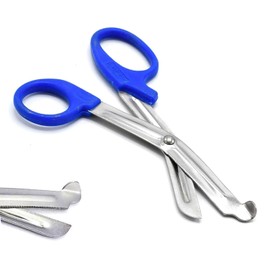 Dark Blue EMT Utility 5.5" Paramedic Bandage Shears Scissors EMS