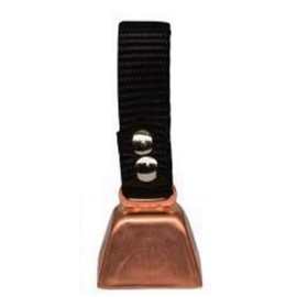 Warner Dog Collar Cow Bell (Medium (1 1/2" H x 1 3/4" W), Copper)