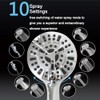 High Pressure Shower Head with Magnetic Back Fixed Base Design,Handheld