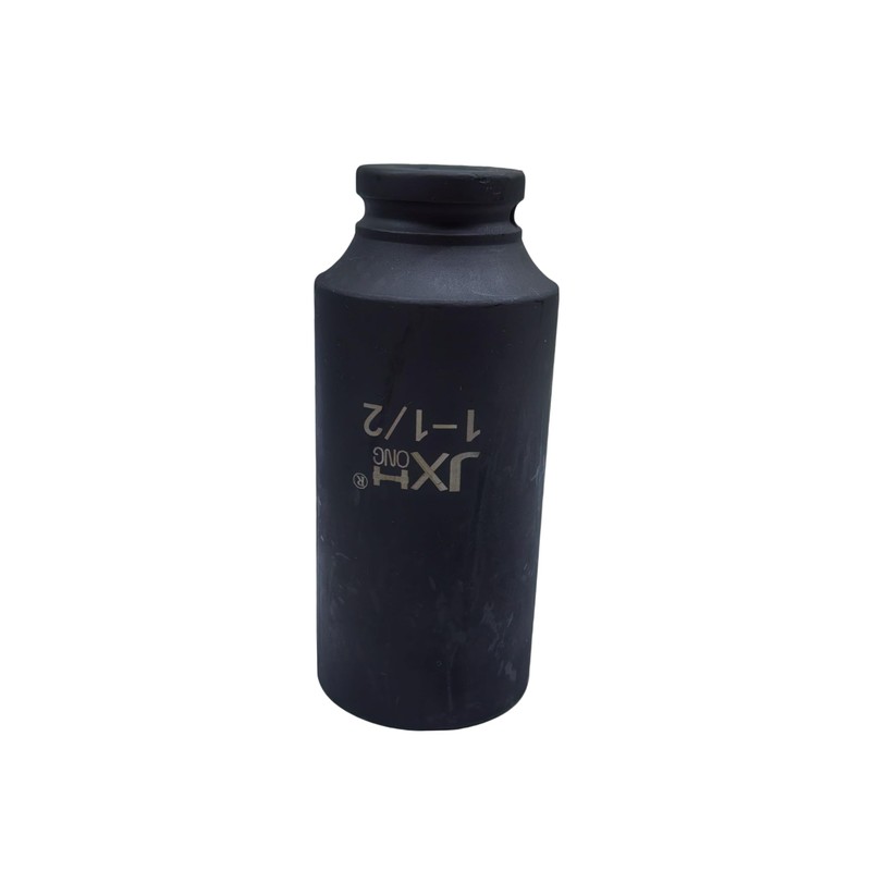 JXHONG 1/2" Drive 1-1/2" Impact Socket, Extra Deep, 6-Point, 4.7"