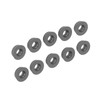 10PCS Black Coating Carbide Inserts Round CNC Turning Milling Inserts