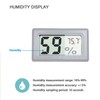 4-Pack Mini Digital Temperature Humidity Meters Gauge Indoor Thermometer Hygrometer