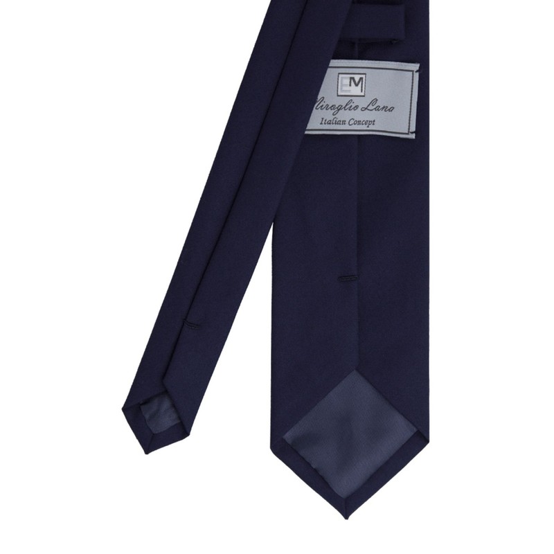 Mannergram European Solid Navy Functional Fabric