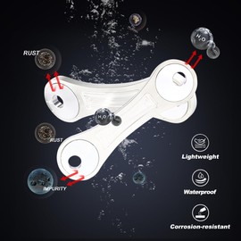 Xitomer 0-1.2'' Adjustable Lowering kit, Fit for FZ09 2014-2017 / MT09 2018-2020 / XSR900 2016-2020 / FJ09 2015-2017 / TRACER 900 2019 / TRACER 900 GT 2019-2020, Suspension Links Lower Link (Silver)