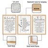 Christian Wall Art Set of 3, Bible Wood Prints -