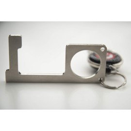 NOCOTO contactless door opener Doors open without touching. Hygienic hook Control buttons, touch screens and doors