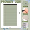 Lincia 12 Pcs 5" x 8" Mini Legal Pads College