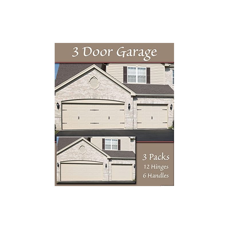 Household Essentials Hinge IT Premium Carriage House Handle & Hinge,