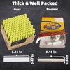 ZEZUT Yellow Chalk 100PCS, Low Dust Chalks Stick Bulk for