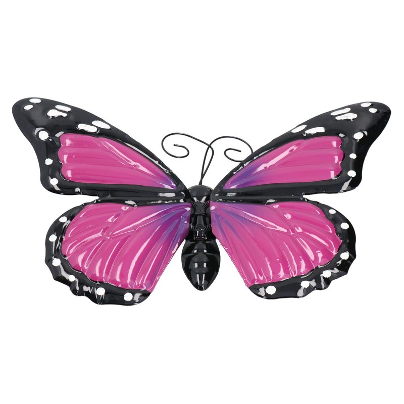 AB Tools Set of 4 Metal Large 3D Butterflies Garden/Home