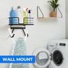 Over The Door/Wall Mount Ironing Board Hanger, Laundry Room Iron