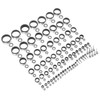 Telescopic Surf Casting Rod Guides Tip Tops Repair Kit Fishing