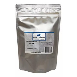 Polvo Óxido De Hierro Negro- Fe3o4 - Natural - 5 Libras -